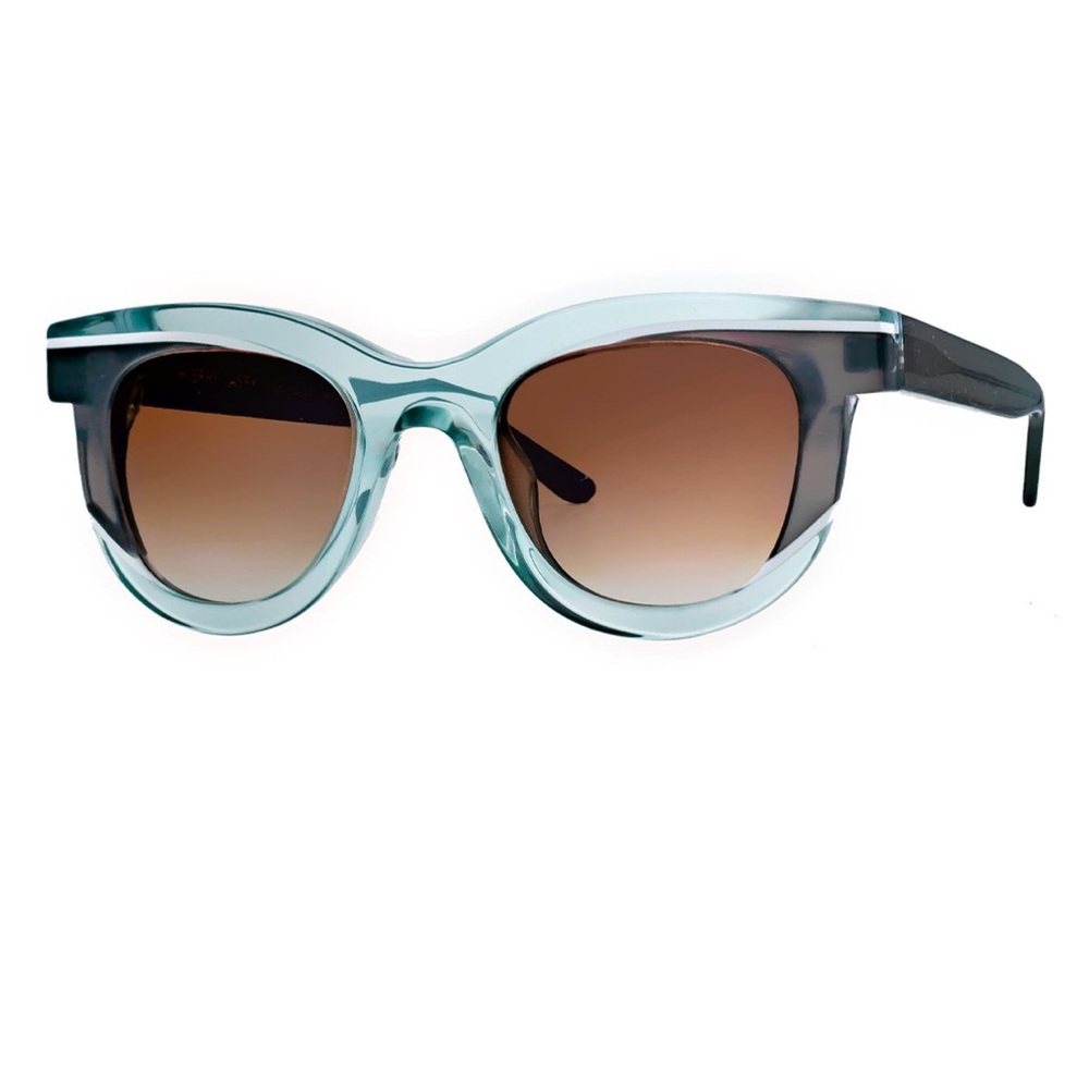 Thierry Lasry ICECREAMY Cat Eye Sunglasses Translucent Green Made in France
